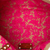 Valentino Canvas Rockstud Glam Lace Reversible Tote Secondhand
