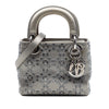 Dior Mini Satin Cannage Crystal Embellished Lady Dior Secondhand