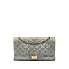 Chanel Quilted Shimmering Denim Reissue 2.55 Double Flap 227 Secondhand