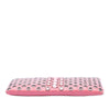 Miu Miu Nappa Grommet Crystal Embellished Clutch Secondhand