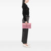 Miu Miu Nappa Grommet Crystal Embellished Clutch Secondhand