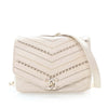 Chanel Mini Chevron Crinkled Calfskin Embellished Envelope Flap Secondhand