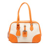 Prada Cinghiale Trimmed Canapa Handbag Secondhand