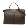 Fendi Large Leather Peekaboo Iconic Satchel Secondhand