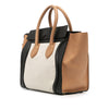 Celine Mini Tricolor Calfskin Luggage Tote Secondhand