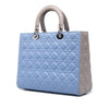 Dior Large Bicolor Lambskin Cannage Lady Dior Secondhand