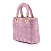 Dior Small Satin Cannage Swarovski Lady Dior Secondhand
