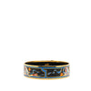Secondhand Hermès Wide Folding Fan Enamel Bangle 70