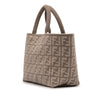 Fendi Zucca Cashmere Shopper Tote Secondhand