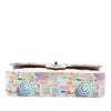 Chanel Medium Quilted Printed Leather Umbrella Double Flap Secondhand