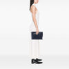 LOEWE Embossed Anagram Leather Repeat T Clutch Secondhand
