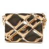 Chanel CC Gold Plated Quilted Classic Flap Pin Brooch Secondhand