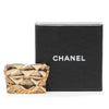 Chanel CC Gold Plated Quilted Classic Flap Pin Brooch Secondhand