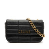 Celine Matelasse Goatskin Monochrome Chain Shoulder Bag Secondhand
