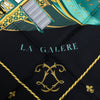 Hermès Vue Du Carrosse De La Galere La Reale Silk Scarf 90 Secondhand