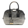 Burberry Small Ombre Metallic Grained Calfskin Orchard Bowling Bag Secondhand