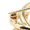 Tiffany 14K Yellow Gold Twist Spiral Knot Brooch Secondhand
