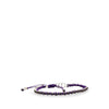 Dior Palladium Plated Crystal Technical Rope Adjustable Bracelet Secondhand