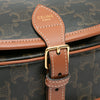 Celine Medium Triomphe Coated Canvas Folco Crossbody Secondhand