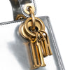 Dior Mini Metallic Glazed Calfskin Lady Dior Secondhand
