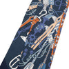 Hermès Bouquets Sellier Silk Twilly Scarf Secondhand