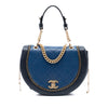 Chanel Small Quilted Lambskin Chain Detail Saddle Bag Secondhand