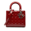 Dior Medium Patent Cannage Lady Dior Secondhand