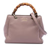 Gucci Mini Calfskin Bamboo Shopper Satchel Secondhand