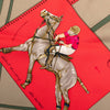 Hermès Le Monde du Polo Silk Scarf 90 Secondhand