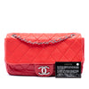 Chanel Medium Bicolor Lambskin and Calfskin CC Chain Flap Secondhand