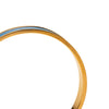 Secondhand Hermès Gold Plated Courchevel Kelly Cadena Lock Bangle Bracelet