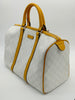Secondhand Gucci Ivory Monogram GG Joy Boston Bag Supreme - '00s