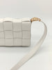 Secondhand Bottega Veneta Cassette White Shoulder Bag - '20s