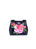 Secondhand Dolce & Gabbana Miss Sicily Rose Print Handbag - '10s