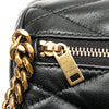 Secondhand Saint Laurent Small Quilted Lambskin Sade Tube Bag
