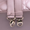 Secondhand Dior Medium Pearlescent Lambskin Cannage Lady Dior