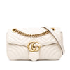 Gucci Medium GG Marmont Matelasse Leather Shoulder Bag Secondhand