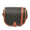 Celine Medium Triomphe Coated Canvas Folco Crossbody Secondhand