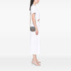 Celine Mini Triomphe Canvas and Calfskin Besace Crossbody Secondhand