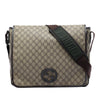 Gucci Large GG Supreme Interlocking G Messenger Bag Secondhand
