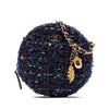 Chanel CC Quilted Tweed Round Crossbody Secondhand