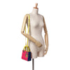 Dior Mini Tricolor Lambskin Cannage Lady Dior Secondhand