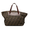 Fendi Zucca Canvas Handbag Secondhand