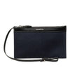 Balenciaga Canvas Navy Cabas Pouch Secondhand