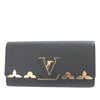 Louis Vuitton Taurillon Capucines Flower Long Wallet Secondhand