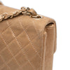 Chanel Small Quilted Iridescent Lambskin Pearl CC Crystal Flap Secondhand