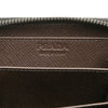 Secondhand Prada Saffiano Zip Coin Pouch
