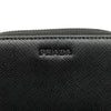 Secondhand Prada Saffiano Zip Coin Pouch