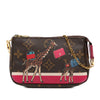 Louis Vuitton Monogram Giraffe Christmas Mini Pochette Accessoires Secondhand