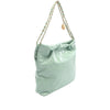 Chanel Small Quilted Shiny Calfskin 22 Handbag Secondhand